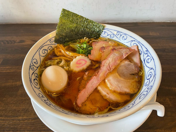 「チャーシューめん+たまご」@本田商店の写真