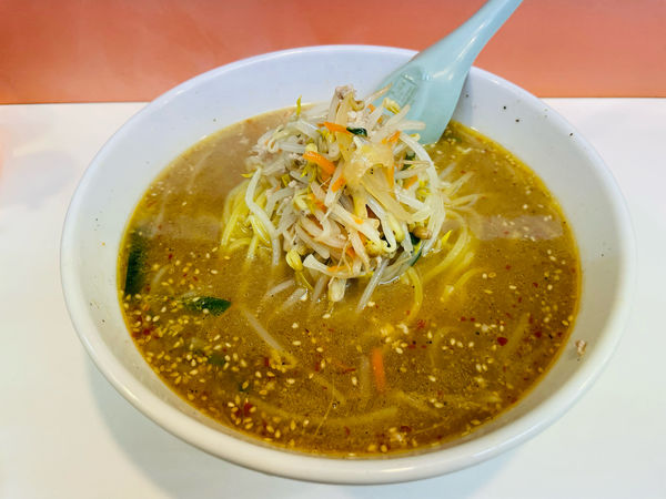 「こくうまみそラーメン」@札幌ラーメン どさんこ 山形駅前店の写真