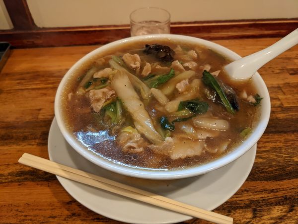 「肉ソバ」@横浜飯店の写真