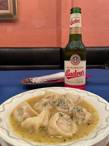 「ペリメニ―・アジーカスープ」@ろしあ亭の写真