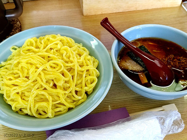 「肉味噌つけ麺(ダブル)」@丸福の写真
