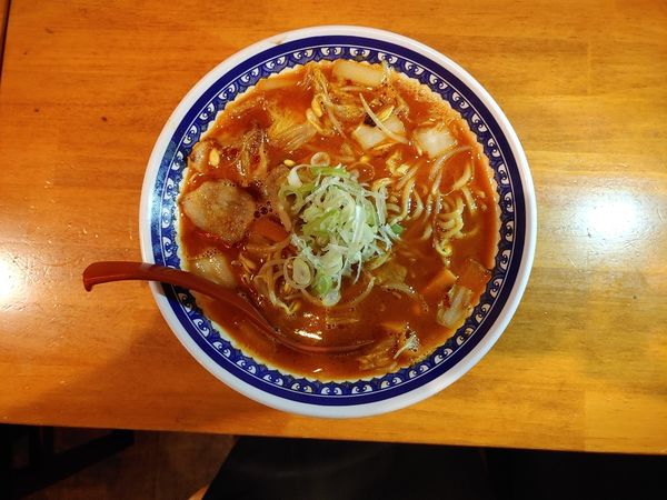 「地獄辛猛魂タンメン」@ももてつの写真