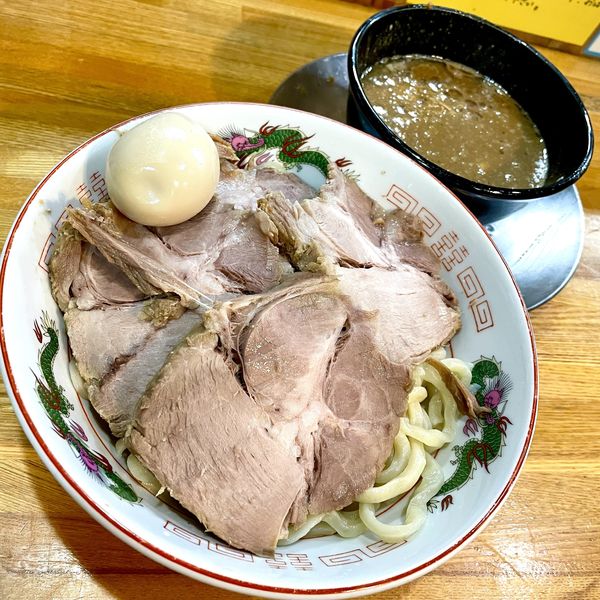 「【限定】 味噌肉つけそば 特盛り」@中華そば136の写真