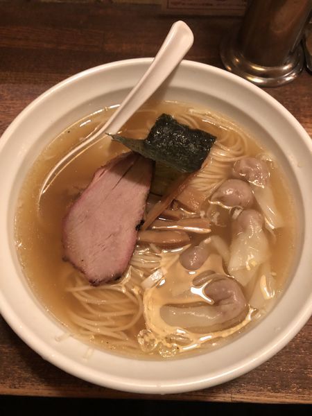「塩ワンタンメン1080円」@荏原町しなてつの写真