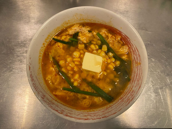 「コーンバター辛麺屋」@辛麺屋 蘭飯の写真
