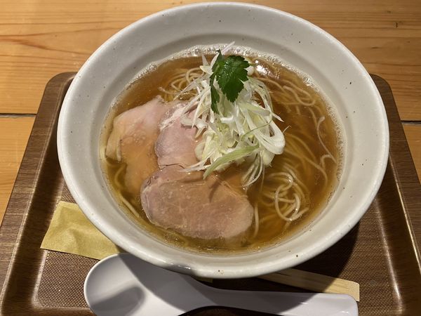 「平子煮干そば　850円」@新橋 纏 不動前店の写真
