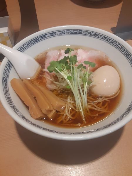 「特製中華そば」@中華そば ます田の写真