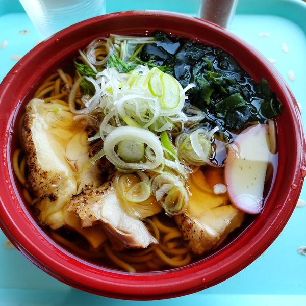 「とり肉そば（￥450）」@鐘々酒場 ゲン担ぎの写真