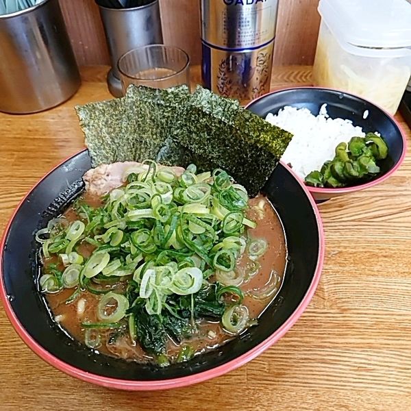 「九条ネギラーメン」@麺家 紫極の写真