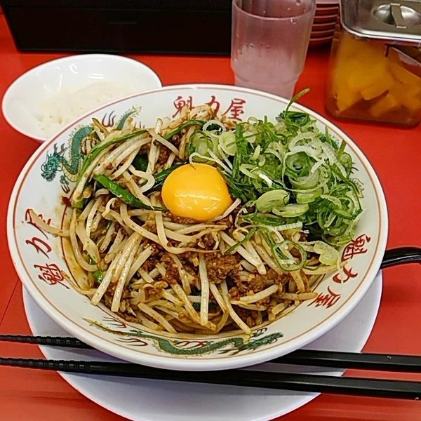 「汁無し台湾麺」@ラーメン魁力屋 北与野店の写真