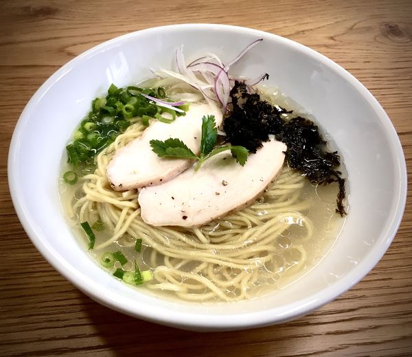 「貝出汁そば(930¥)」@ラーメン屋 かたばみの写真