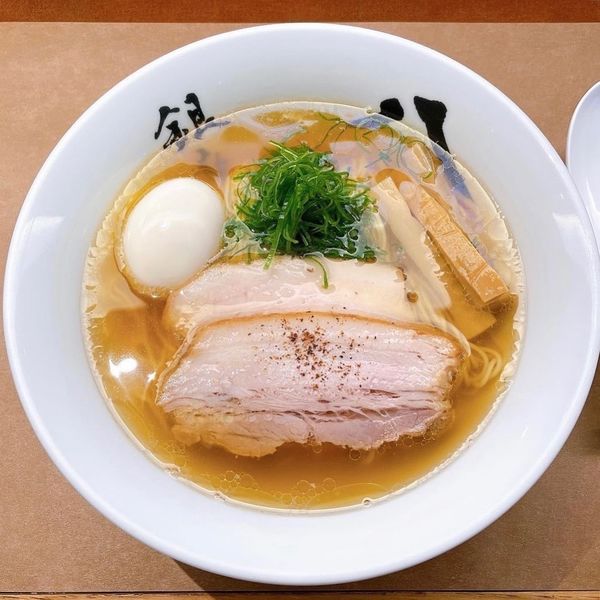 「中華そば　味玉」@中華そば 銀座 八五の写真