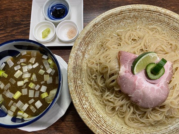「昆布水つけ麺」@中華そば 燕屋商店の写真