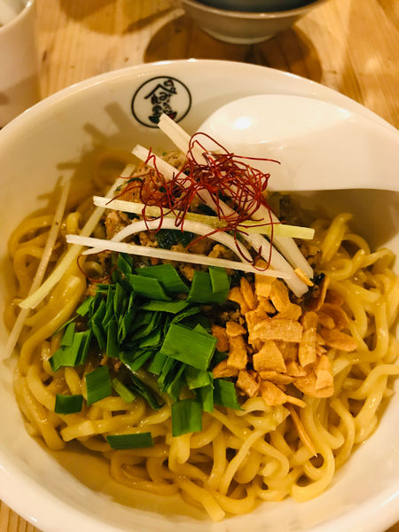 「ガーリックミート+おいめし」@イタリアンまぜそばのお店 みくちゃん食堂の写真