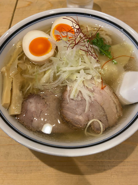 「くろおびラーメン　塩　大盛」@利尻昆布ラーメン くろおびの写真