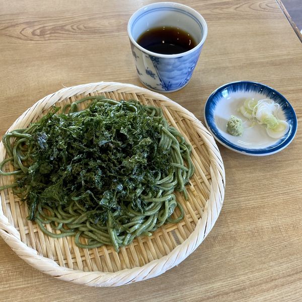 「ざる磯めん￥750」@食堂 遊覧亭の写真