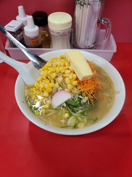 「みそラーメンコーンバター@850」@味の龍王の写真