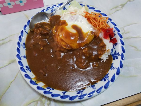 「インディアンカレー　650円」@小倉食堂の写真