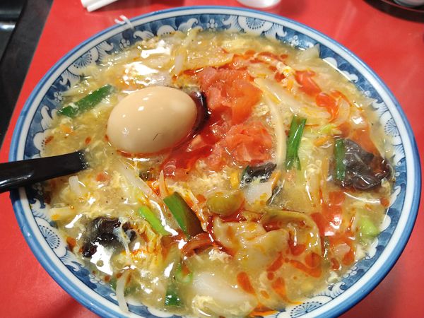 「酸辣麺」@空港ラーメン 天鳳の写真
