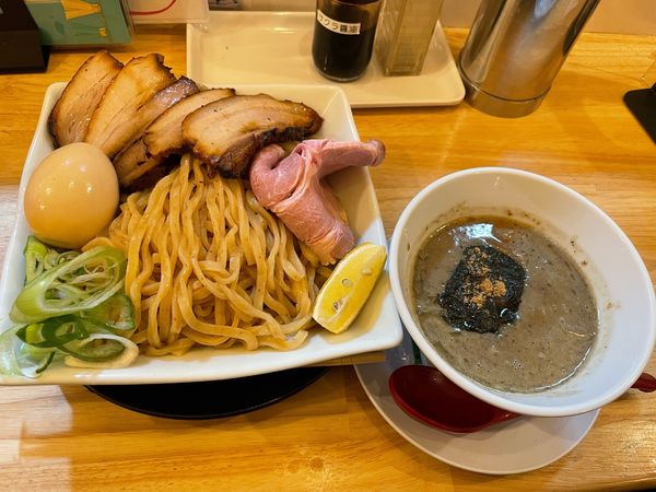 「極極濃厚煮干しつけ麺　DX」@麺匠 輪の写真