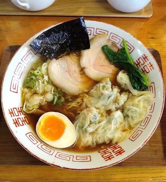 「ワンタンメン 850円」@ラーメンハウスSADAの写真