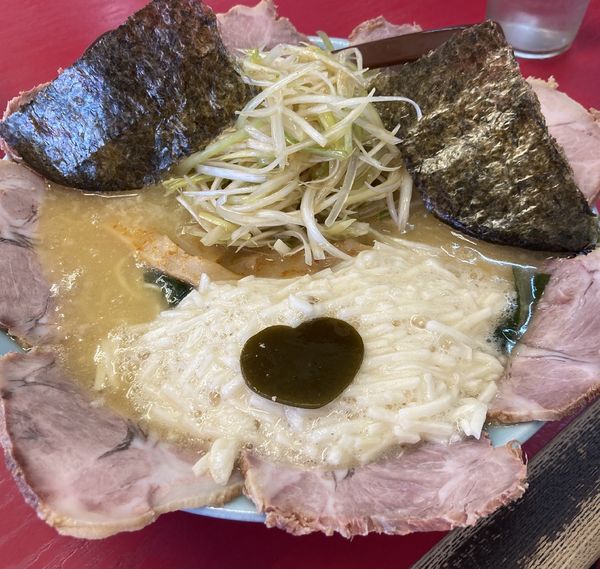 「ネギとろ味噌チャーシュー（1150円）」@壱発ラーメン 八王子店の写真