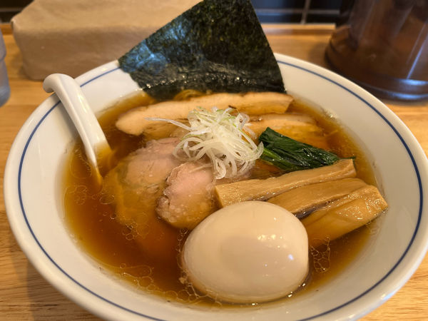 「特製煮干しそば」@麺や たけ田の写真