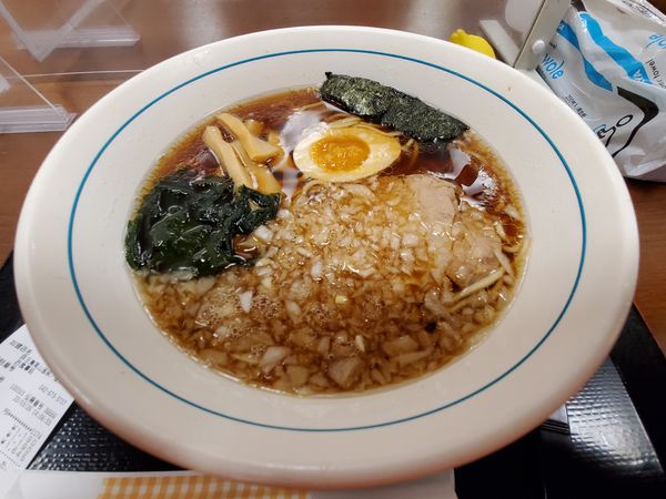 「八王子ラーメン720円」@京王高尾山温泉極楽湯 お食事処の写真
