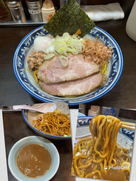 「油そば ＋チャーシュー1枚＋温玉」@兎に角 松戸店の写真