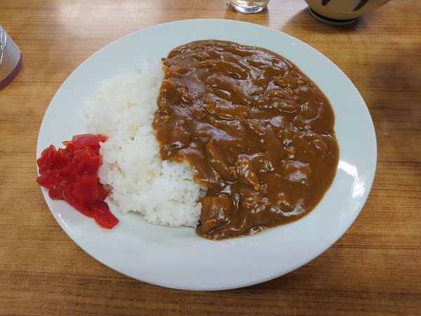 「カレーライス(750円)」@森田屋支店 太田店の写真