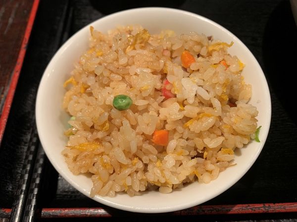 「ラーメン（醤油味）＋半炒飯」@中国食坊 大連菜館の写真