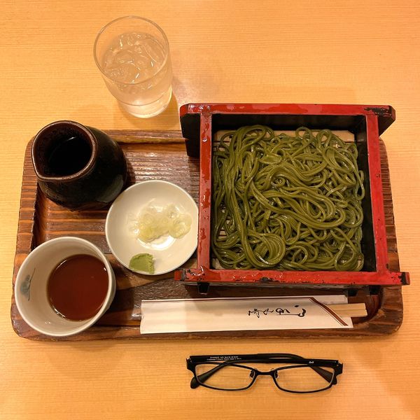 「茶そば」@渋谷更科の写真