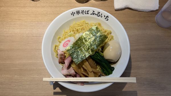 「油そば＋大盛＋味玉」@中華そば ふるいちの写真