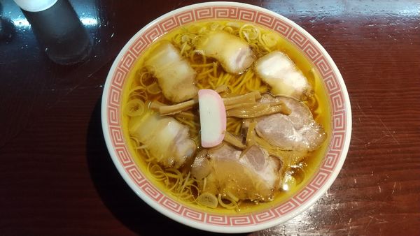 「3月8日で中華そばえもと1年そば（この日限定）1100円」@中華そば えもとの写真