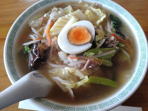 「五目あんかけラーメン」@蓬莱閣の写真