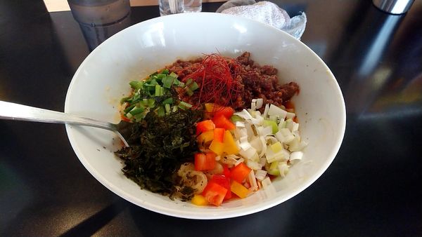 「台湾混ぜそば(1040円)」@台湾ラーメン 棒太郎の写真