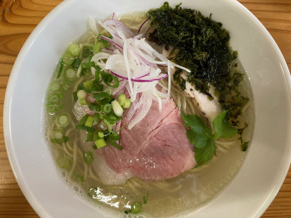 「貝出汁そば 930円」@ラーメン屋 かたばみの写真