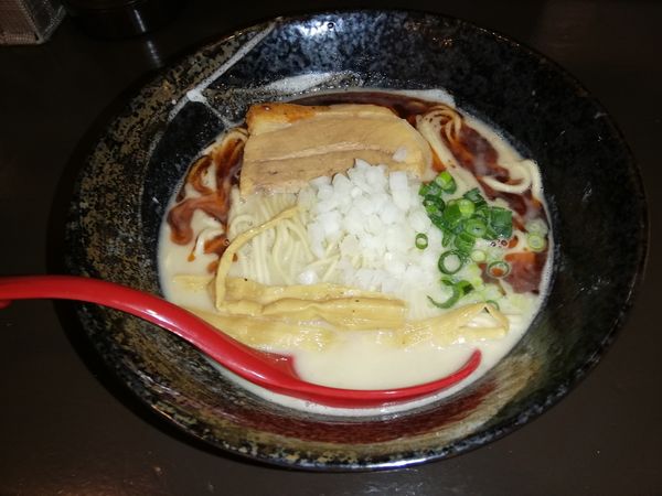 「天使の海老しお鶏そば」@麺堂 稲葉 Kuki styleの写真