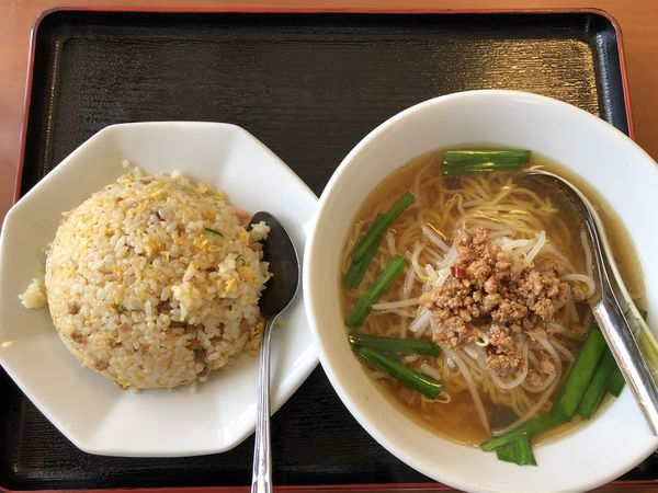 「ラーメンセット　￥７００」@中国料理 京華の写真