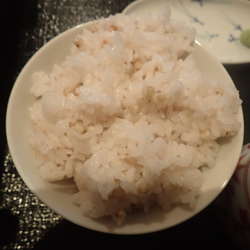 蕎麦の実御飯(330円)