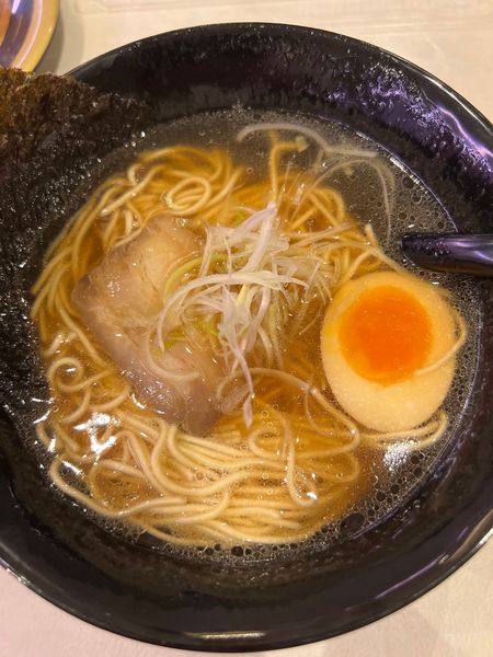 「貝節醤油ラーメン」@はま寿司 箕輪店の写真