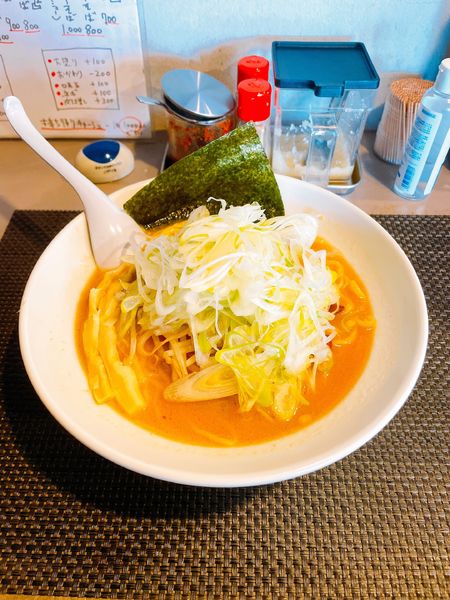 「ネギ味噌そば」@中華そば おおのの写真