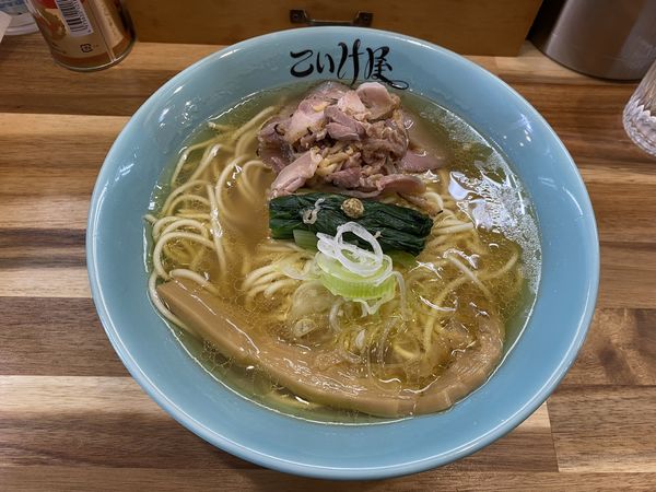 「シャモ中華そば」@仙臺自家製麺こいけ屋分店 綠栽の写真