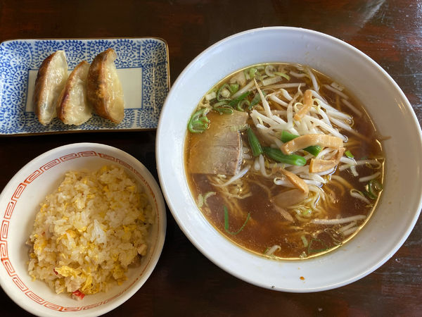 「ラーメン(Aセット760円)」@れんげ食堂 幡ヶ谷店の写真