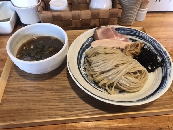 「濃厚鯖鯵鶏白湯つけそば」@中華蕎麦 はざまの写真