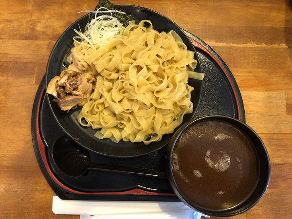 「つけ麺（特製平打ち麺）」@くりの木 加須店の写真