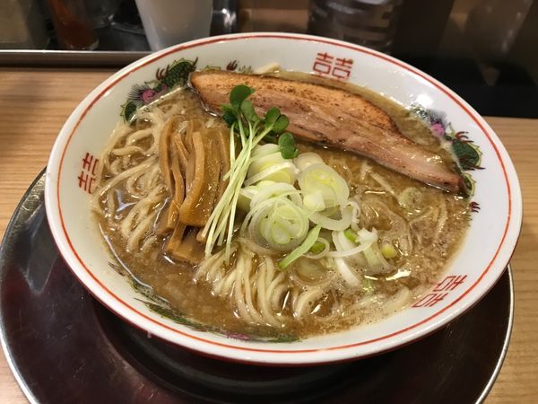 「【限定】背脂スモーク」@煮干そば 流。の写真