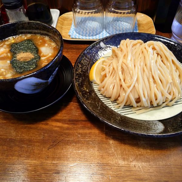 「濃厚魚介豚骨つけ麺」@麺屋叶 舟渡店の写真