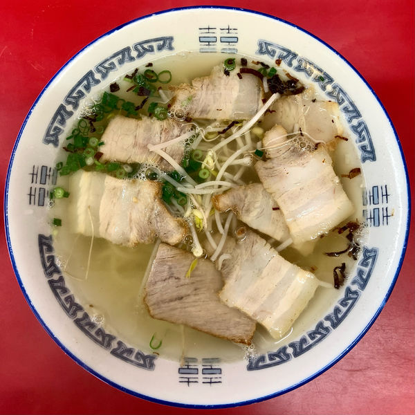 「ラーメン 大（500円）チャーシュー大もり（100円）」@のり一ラーメンの写真