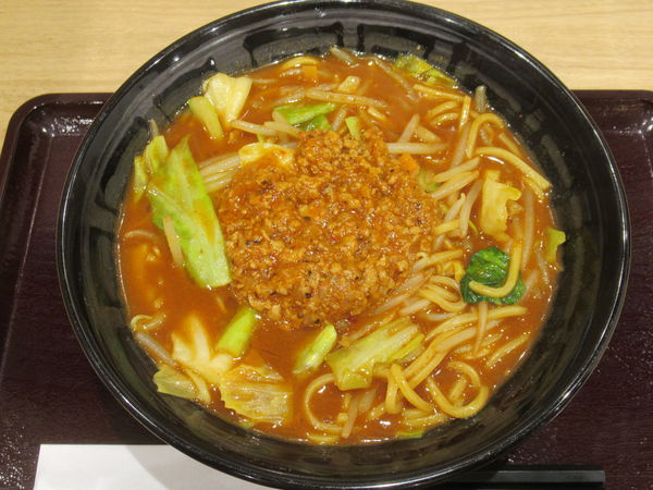 「【限定】キーマタンメン（920円）＋5辛（110円）」@カレーハウスCoCo壱番屋 JR武蔵小金井駅北口店の写真